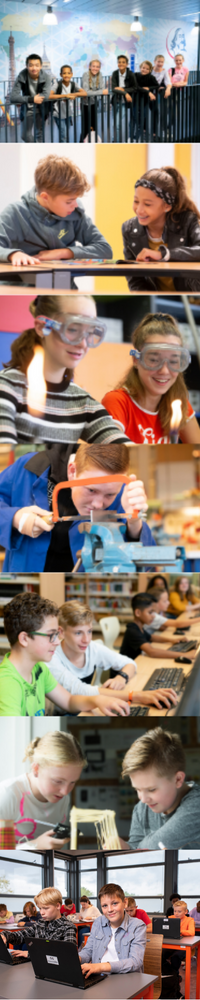 afbeeldingen van de soorten opleidingen op het Comenius College