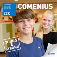 de folder van Comenius Krimpen met meer informatie over de school