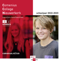 de folder van Comenius Nieuwerkerk met meer informatie over de school