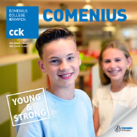 de folder van Comenius Krimpen met meer informatie over de school
